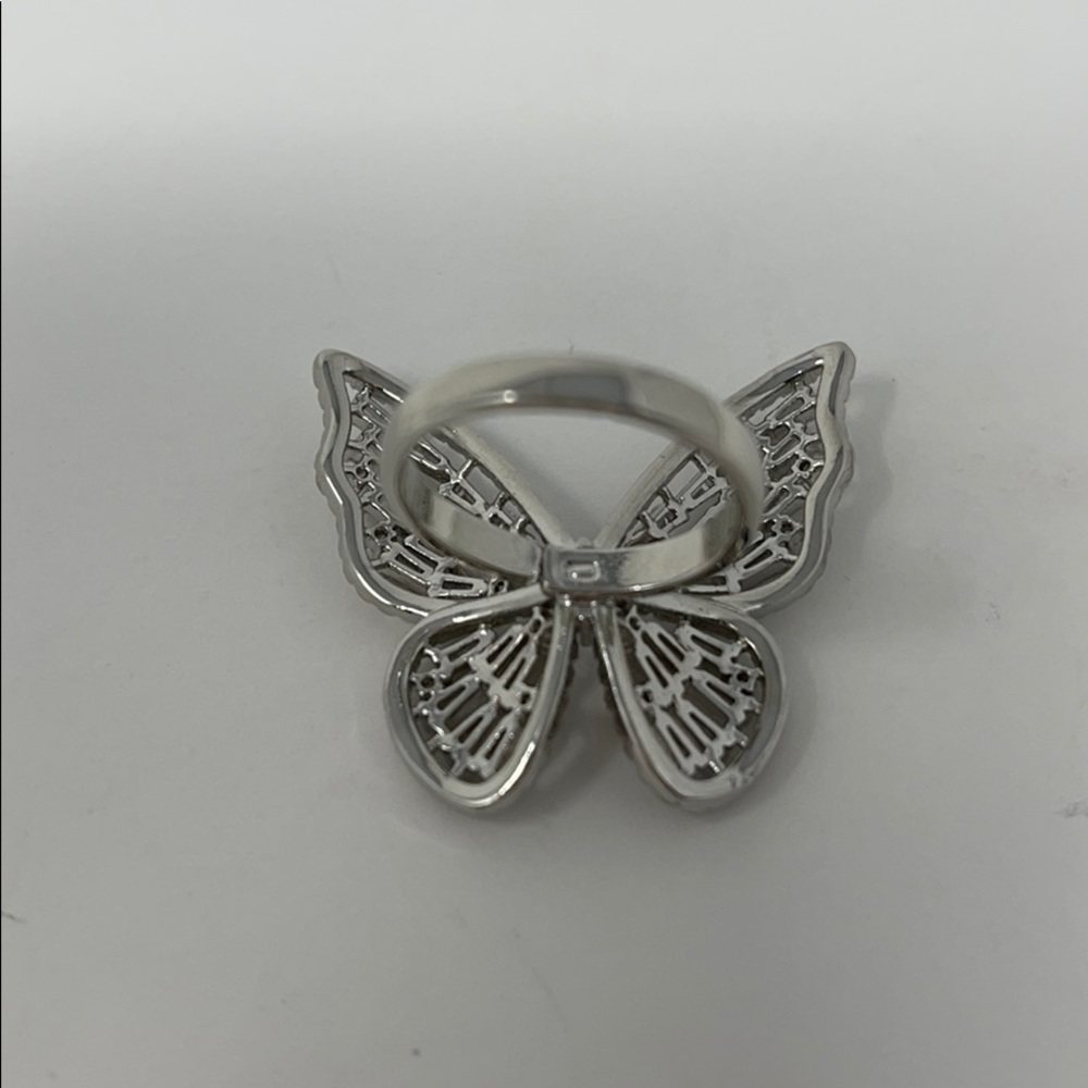 CZ Butterfly Ring - Picture 8 of 9